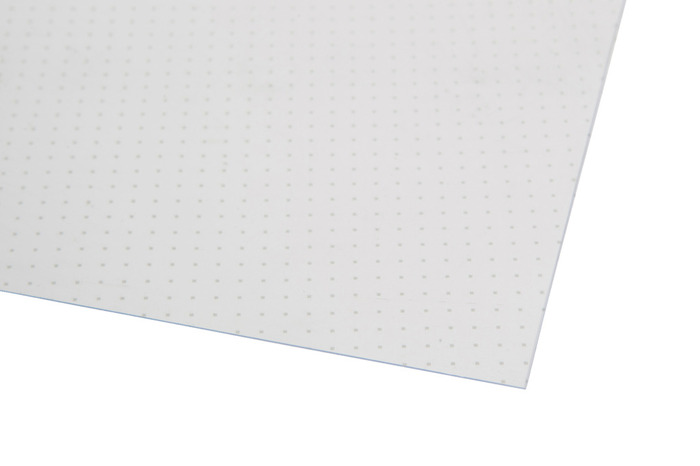 Plastskiva PVC-folie Klar 0,5 x 700 x 1000 mm Rias